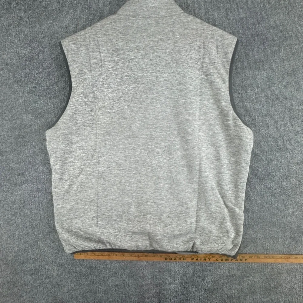 Johnnie-O Mens‎ Swayne Charcoal Full Zip Vest Size XL